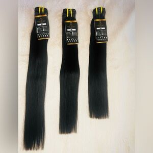 Luxurious Raw Human Hair Bundles 16”, 18”, 20”